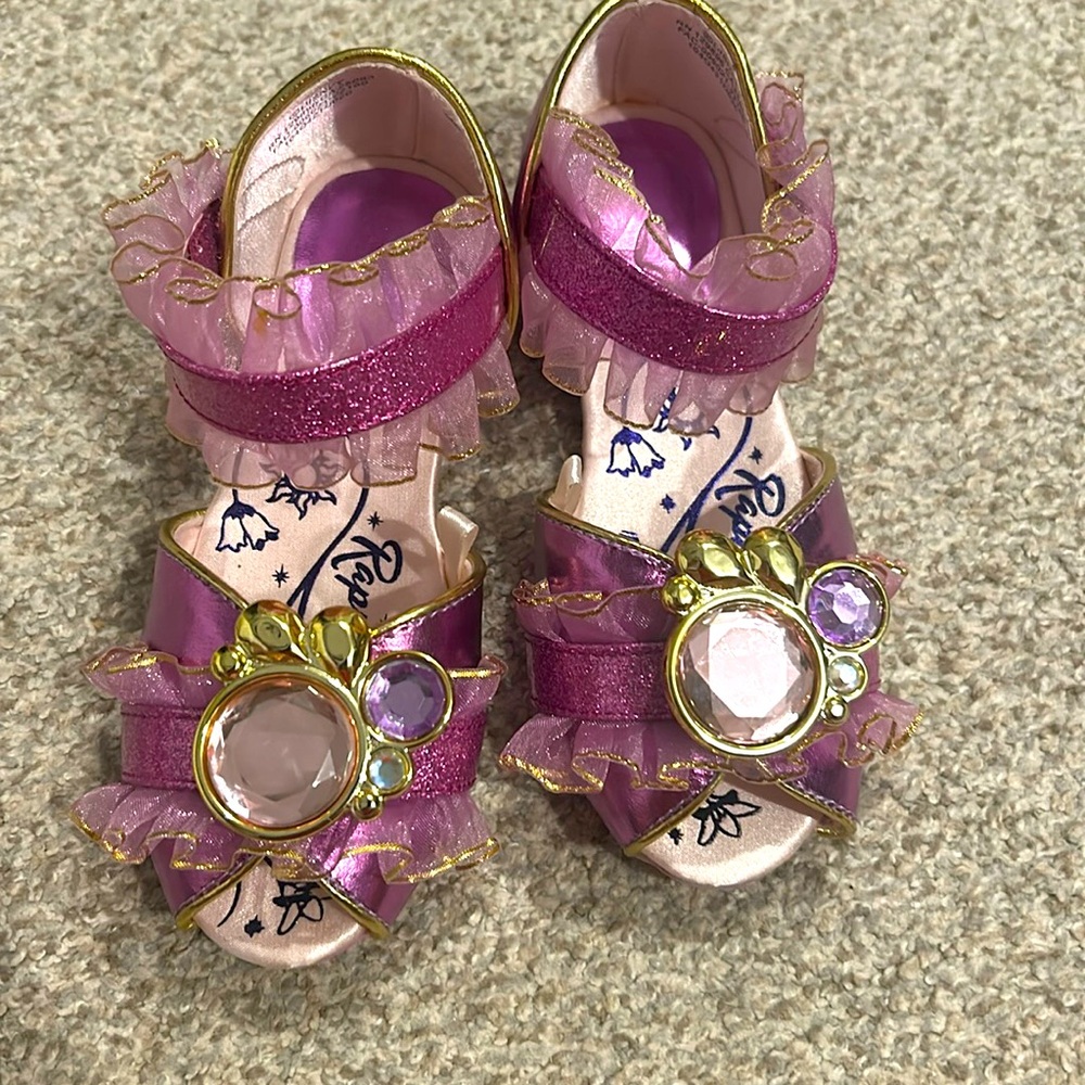Worn once Disney Rapunzel dress up shoes